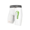 Spodenki kompresyjne CORE™ z suspensorem BioFlex™ (białe) / 221