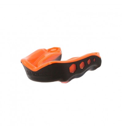 Ochraniacz szczęki Gel Max (czarno-pomarańczowy) / 6230