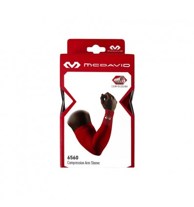 Rękaw kompresyjny Compression Arm Sleeve (czerwony) / 6560