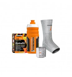 BLACK WEEK 2025: Incrediwear Terapeutyczne taśma elastyczna 5,1 cm + Opaska na kostkę (szara) + Namedsport HydraFit z bidonem