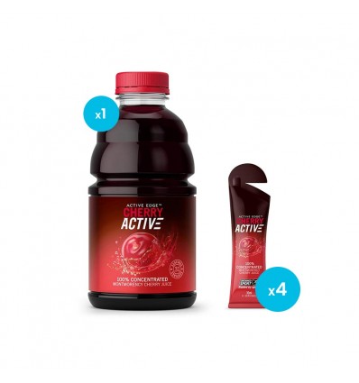 BLACK WEEK 2025: Cherry Active butelka 943 ml + 4 szt. Cherry Active shot