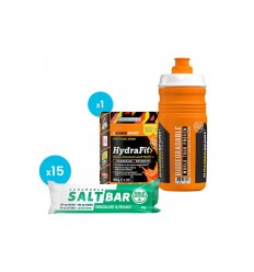 BLACK WEEK 2025: Goldnutrition Salt Bar / czekolada-orzechy arachidowe (karton) + Namedsport HydraFit z bidonem