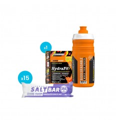 BLACK WEEK 2025: Goldnutrition Salt Bar / czekolada-orzech laskowy (karton) + Namedsport HydraFit z bidonem