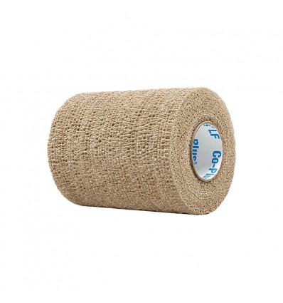 Coban Co-Plus Beżowy — bandaż elastyczny 7,5 cm x 4,5 m