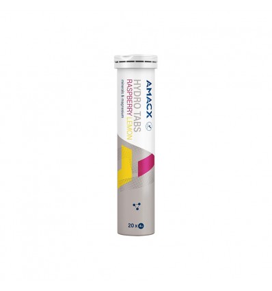 Hydro Tabs Malina-Cytryna — elektrolity w tabletkach 20 sztuk